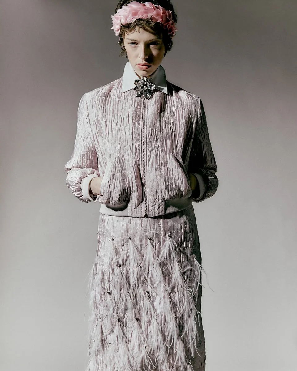 Embellished Pieces: One at a Time on a petite woman