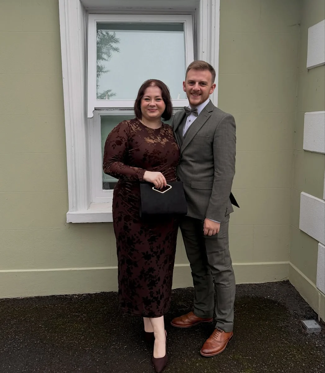 Chocolate Brown: the Underrated Wedding Color on a petite woman