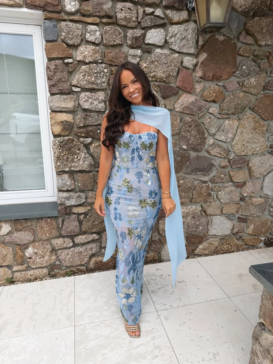 Tiny Florals, Garden-Approved on a petite woman