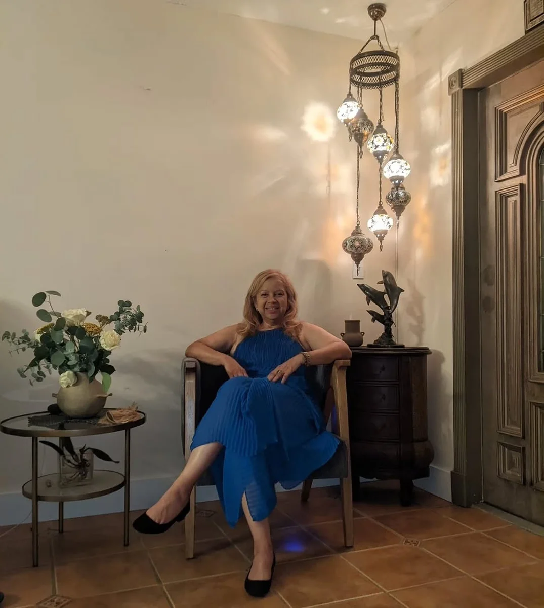Pleats: Choose Fine Over Wide on a petite woman