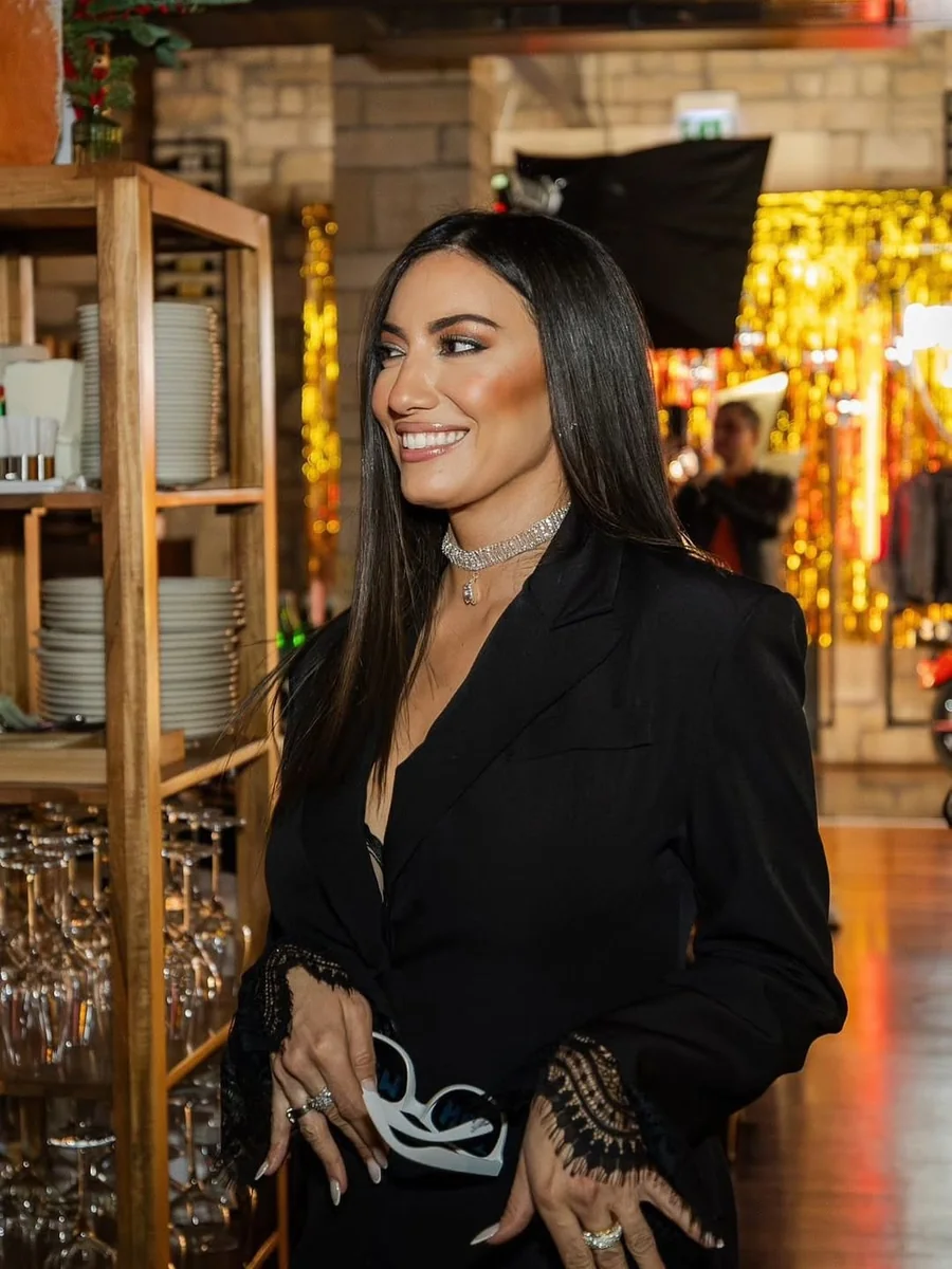 The Blazer Dress That Means Business After 5 on a petite woman