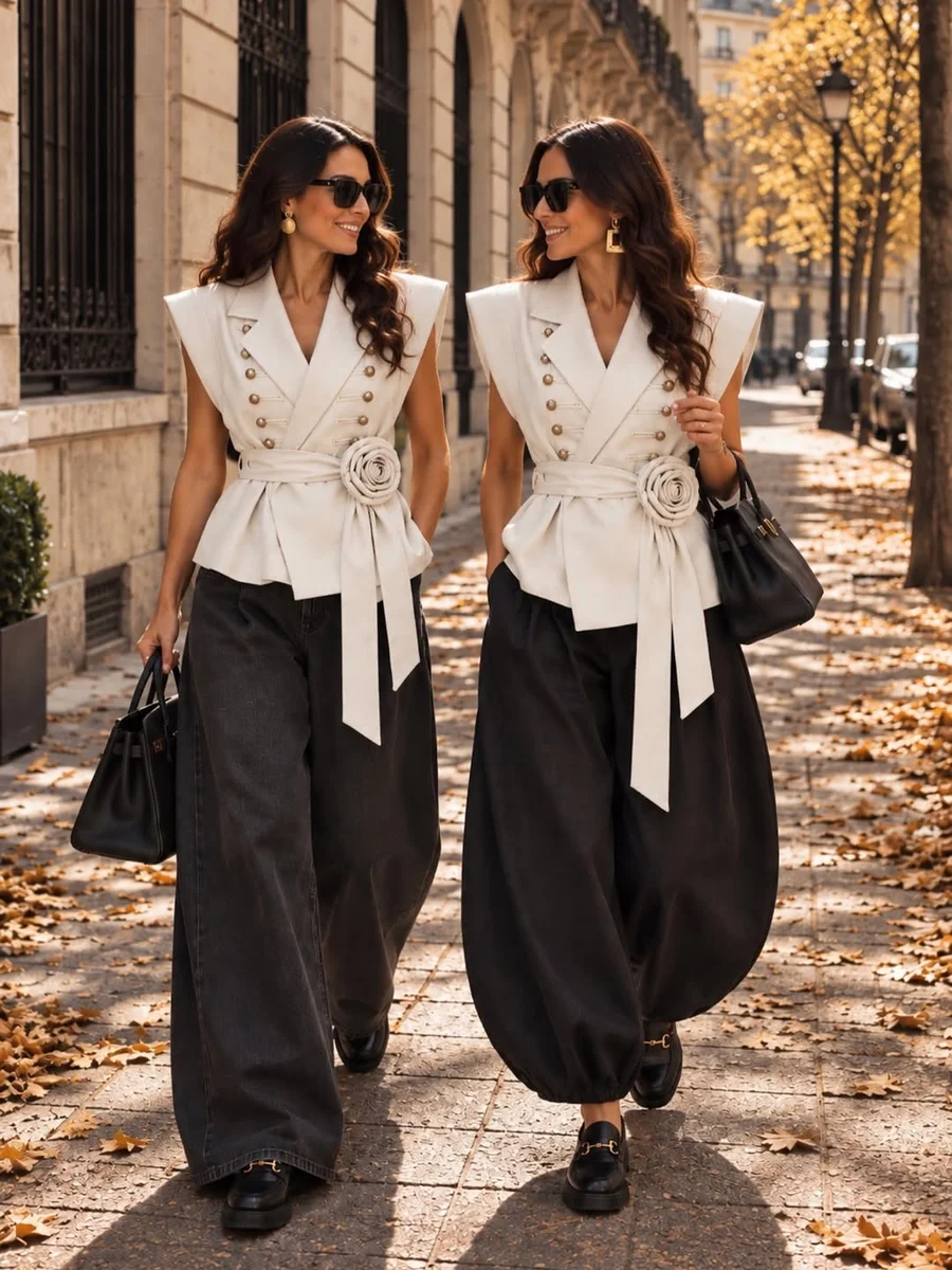 The Matching Set, Literally on a petite woman